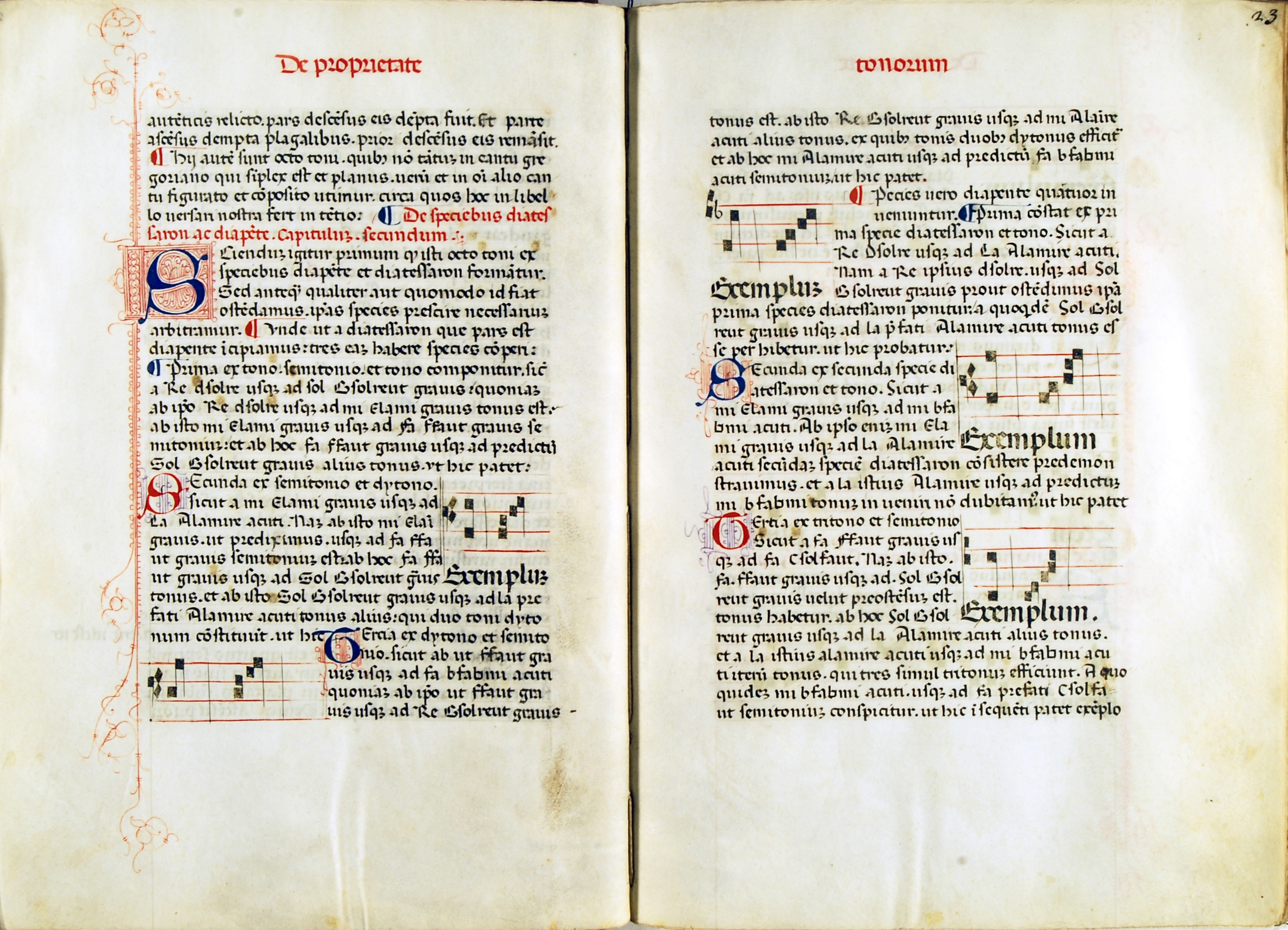 Bologna, Biblioteca Universitaria, MS 2573, fols. 22v–23r. Source: Biblioteca Universitaria, Bologna.