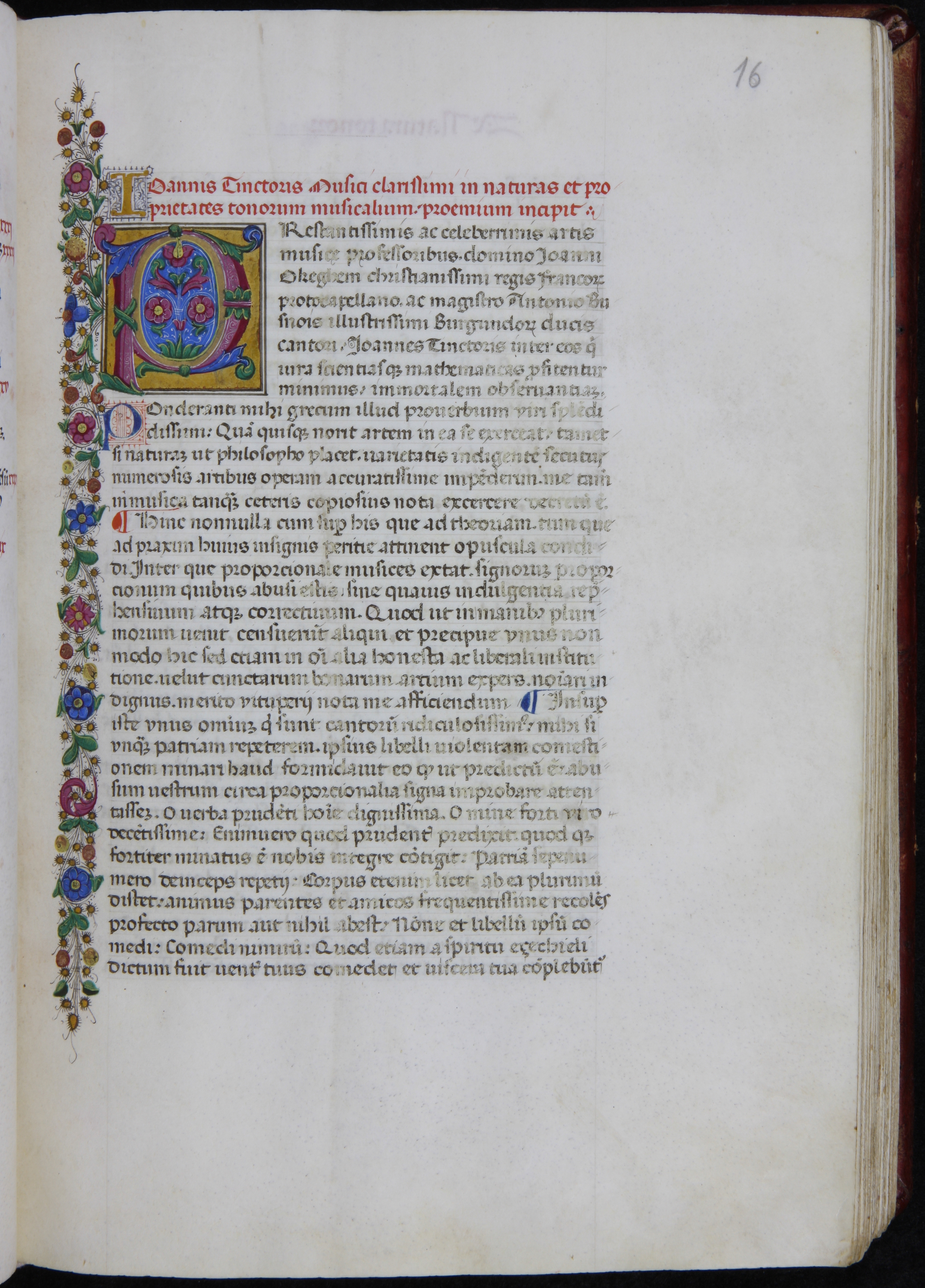 Universitat de València, Biblioteca Històrica, MS 835 [olim 844], fol. 16r. Source: Universitat de València, Biblioteca Històrica.