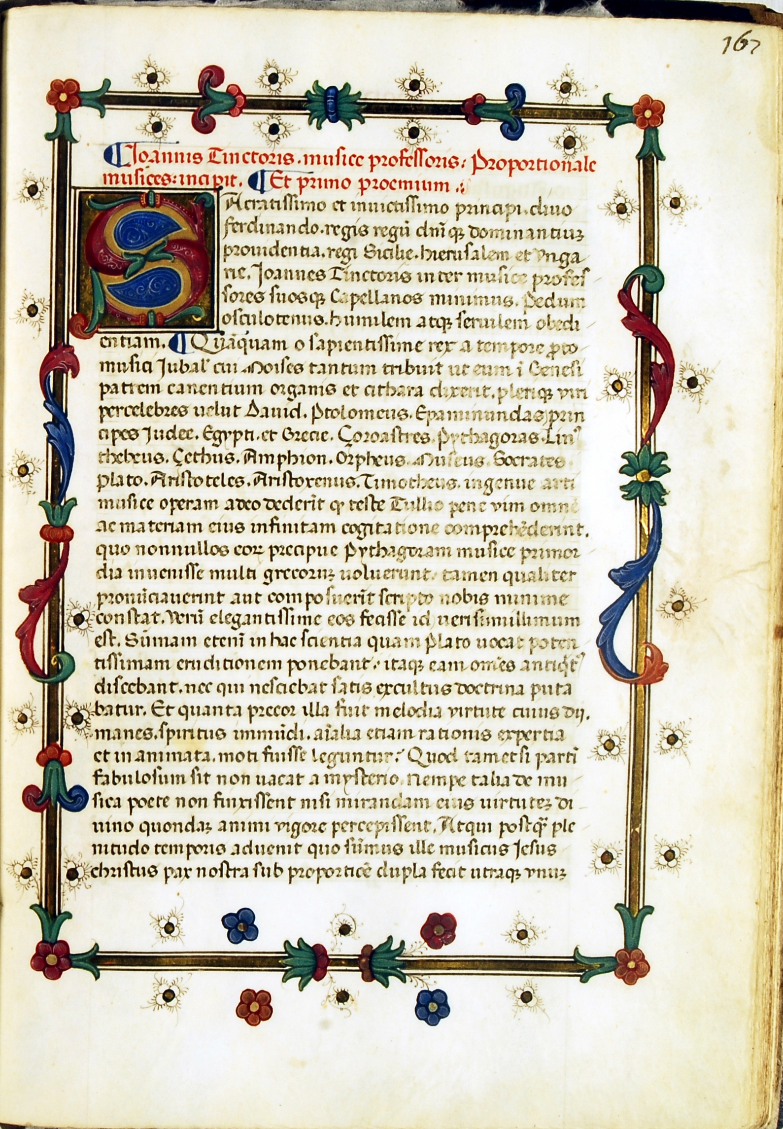 Bologna, Biblioteca Universitaria, MS 2573, fol. 167r. Source: Biblioteca Universitaria, Bologna.