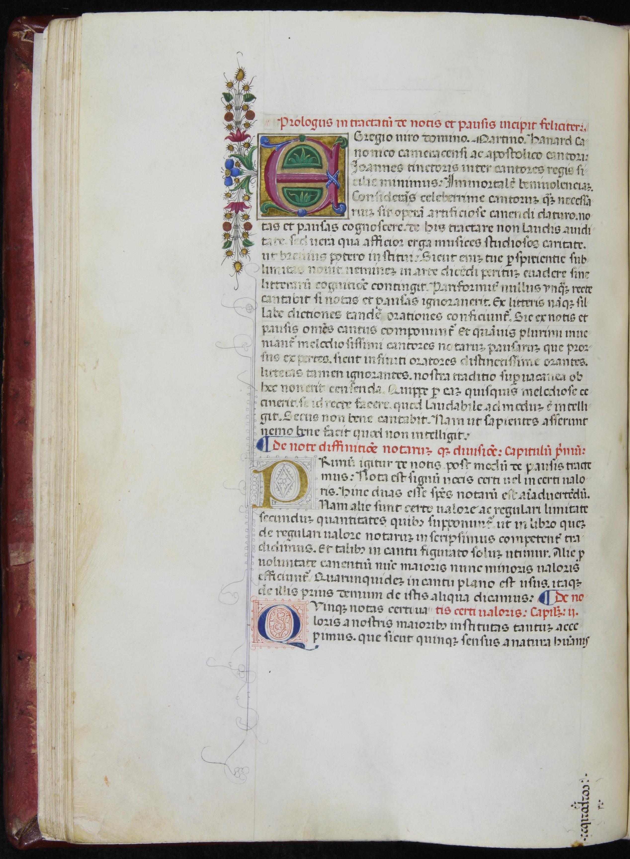 Universitat de València, Biblioteca Històrica, MS 835 [olim 844], fol. 43v. Source: Universitat de València, Biblioteca Històrica.
